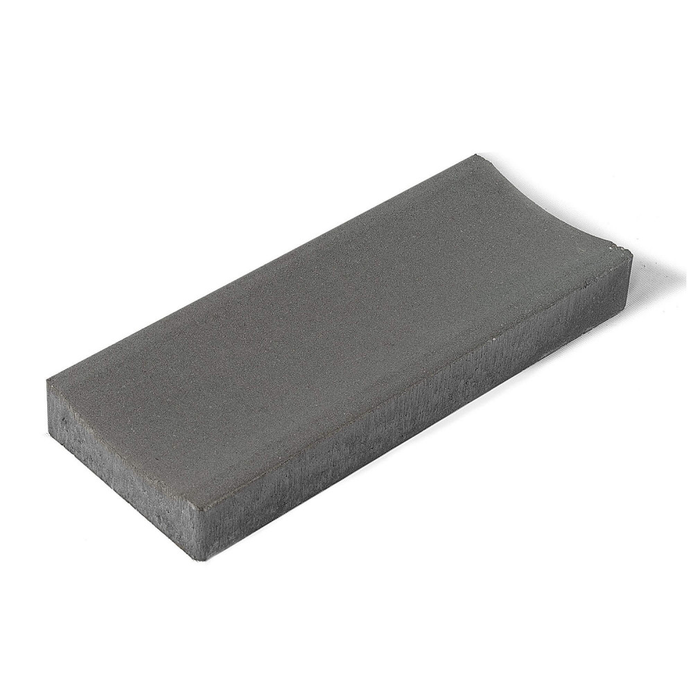 Лоток водоотводный бетонный BRAER ЛВ 500*200*60, серый